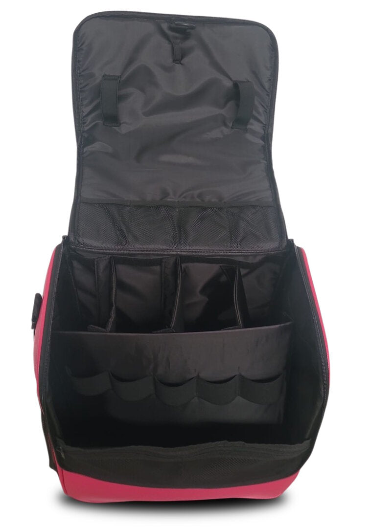 Kotai Grooming Bag Grey Silver 34x26x33H with handle and shoulder strap // Kotai torba za njegu sivo-srebrna 34x26x33V s ručkom i remenom za rame