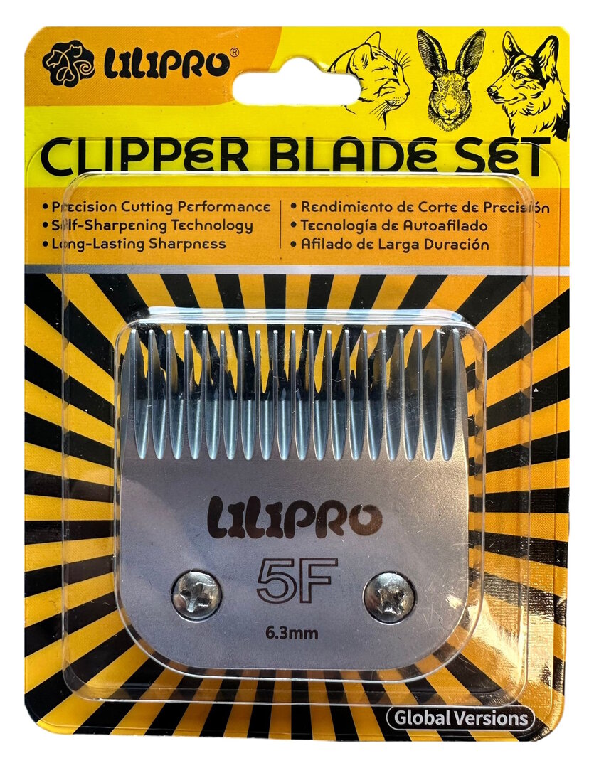 Size 5F 6.3 mm - A5 Self Sharpening Technology Blades // Veličina 5F 6,3 mm - A5 Oštrice s tehnologijom samooštrenja