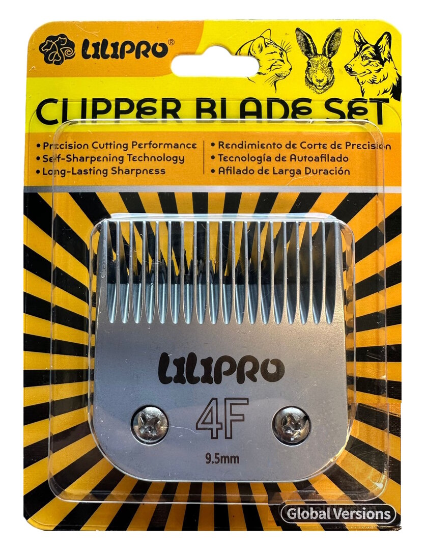 Size 4F 9.5 mm - A5 Self Sharpening Technology Blades // Veličina 4F 9,5 mm - A5 Oštrice s tehnologijom samooštrenja