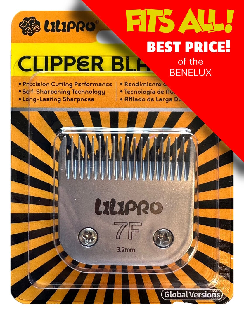 Size 7F 3.2 mm - A5 Self Sharpening Technology Blades // Veličina 7F 3,2 mm - A5 Oštrice s tehnologijom samooštrenja