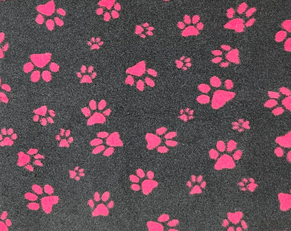 Vetbed tamno siva - ružičaste velike i male šape