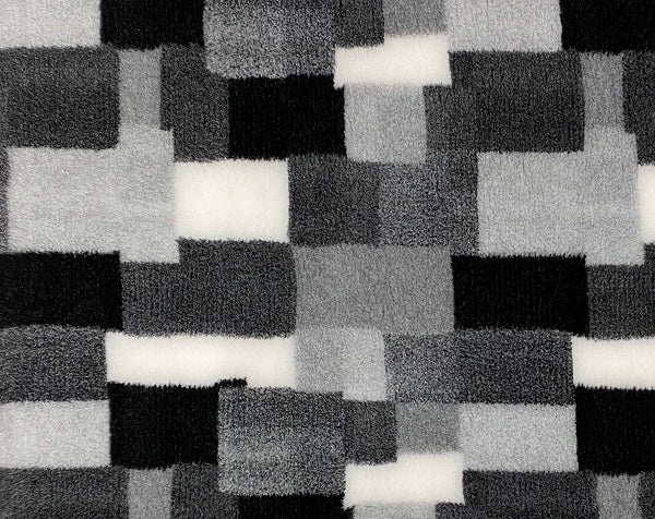 Vetbed Patchwork - crno/sivo/bijelo