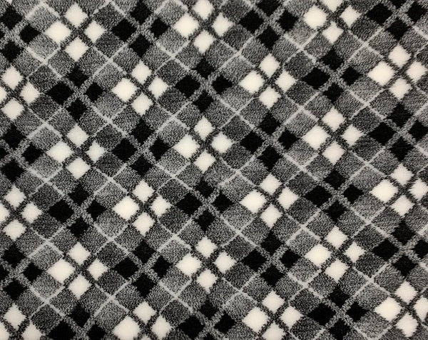 Vetbed Karirani - Crno/sivo/bijelo