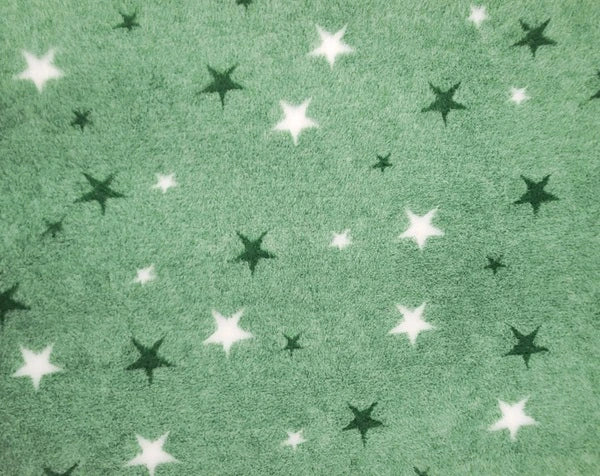 Vetbed Heathered Green - Zeleno/bijele zvijezde