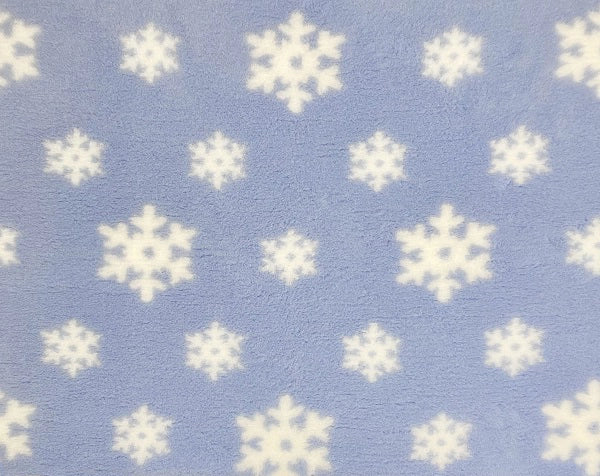 Vetbed svjetloplavi - bijele pahuljice