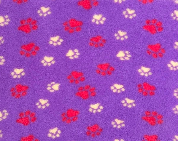 Vetbed Lila - Roze/krem šape