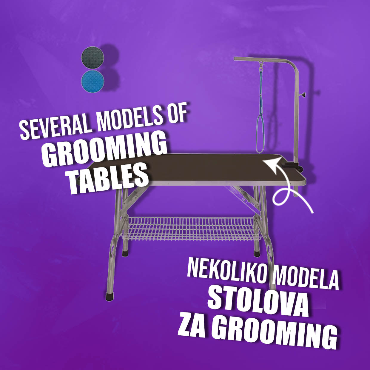 Grooming Tables / Grooming Stolovi