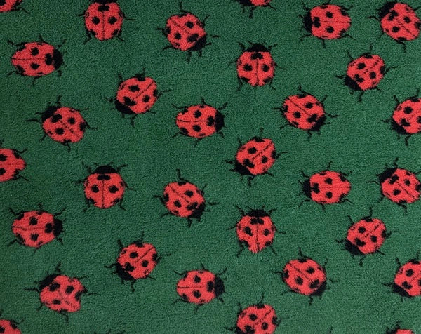 Vetbed zeleni s bubamarama