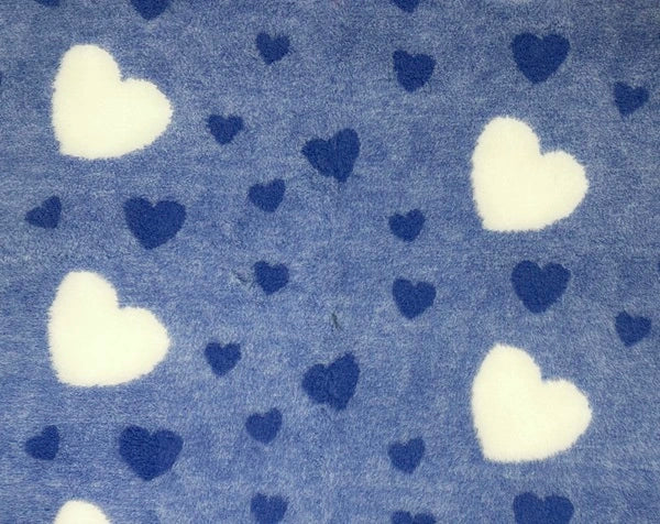 Vetbed Blue - Bijela i plava srca