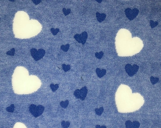 Vetbed Blue - Bijela i plava srca