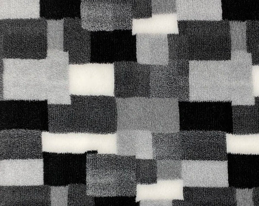 Vetbed Patchwork - crno/sivo/bijelo