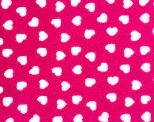 Vetbed Pink - Bijela srca