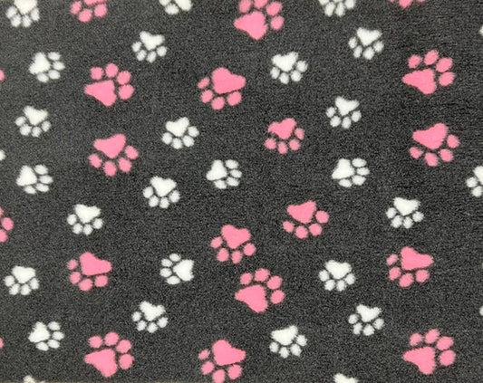 Vetbed tamno siva - ružičaste i bijele šape