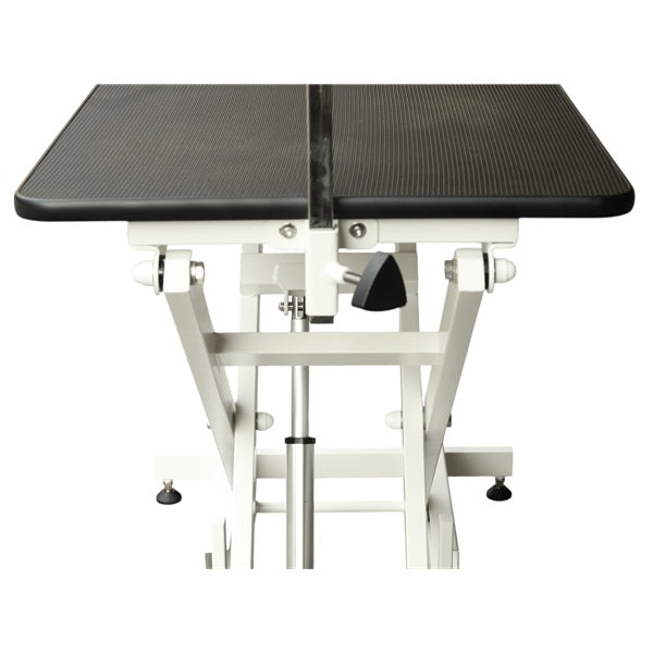 TE808 ECO Bijeli električni stol za njegu 105 cm - crni mat