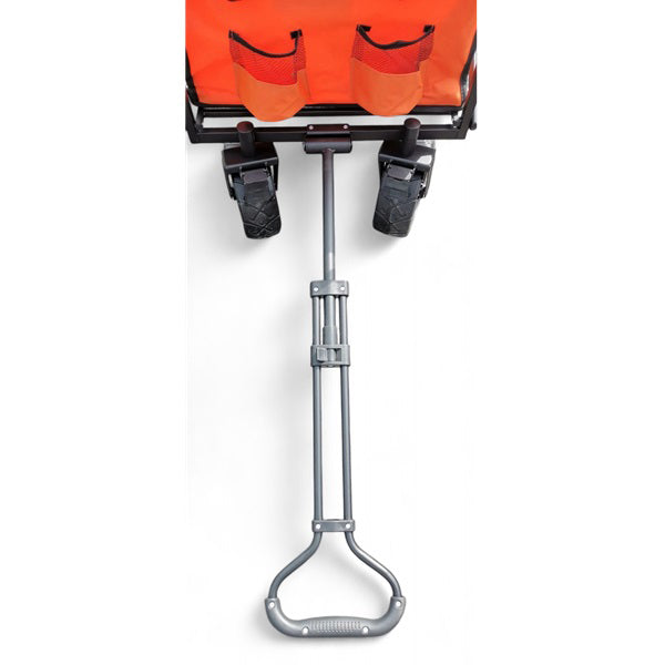 Milo transportna kolica s teleskopskom ručkom - narančasta