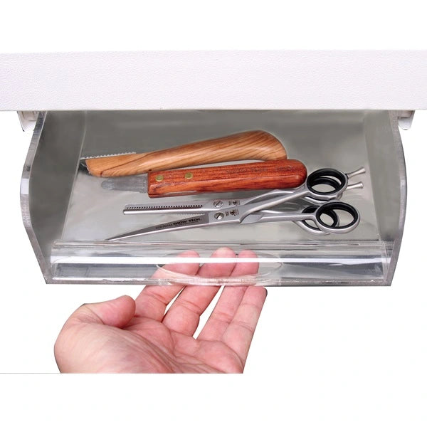 TE808 PRO crni/bijeli električni stol za njegu 125 cm - crni mat