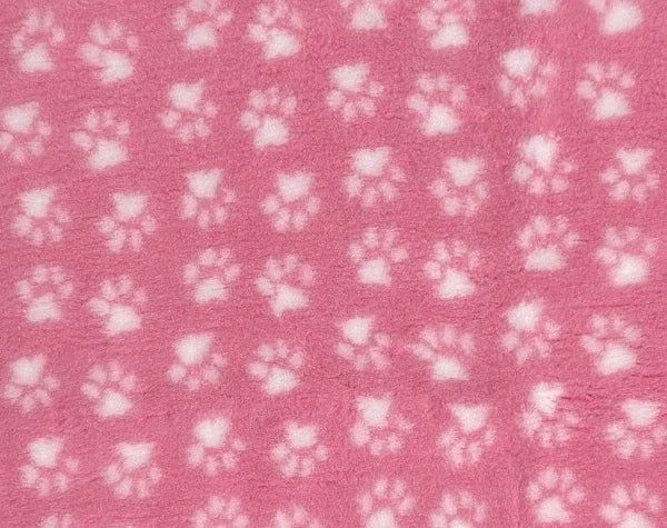 Vetbed svijetlo ružičasta - bijele šape