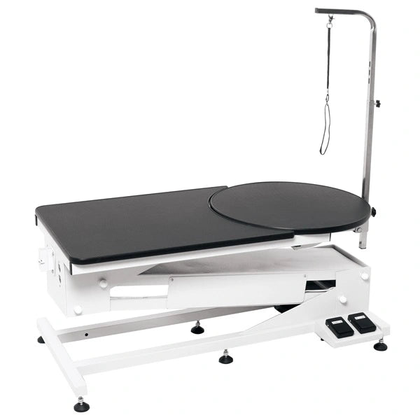 TE898 Big Z Električni stol za njegu 120 cm - crni mat