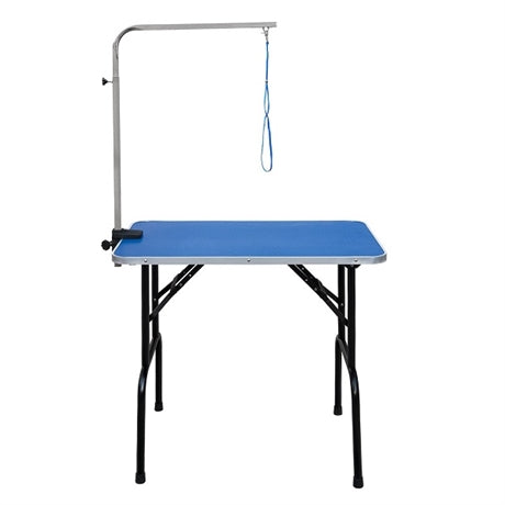 4Dogs Grooming table 75cm with Arm // Grooming stol s crnim čeličnim nogama 75 cm